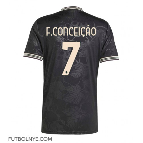 Camiseta Juventus Francisco Conceicao #7 Tercera Equipación 2025-26 manga corta